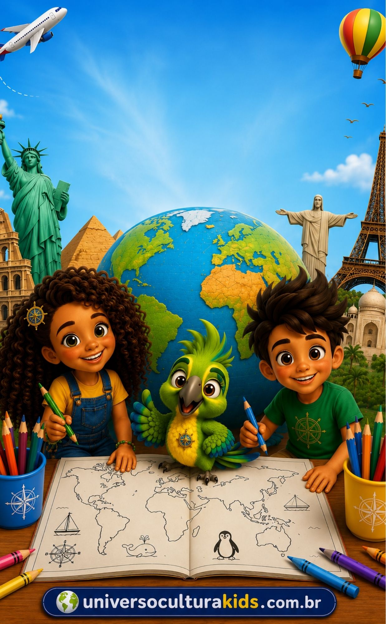 COLORINDO O MUNDO