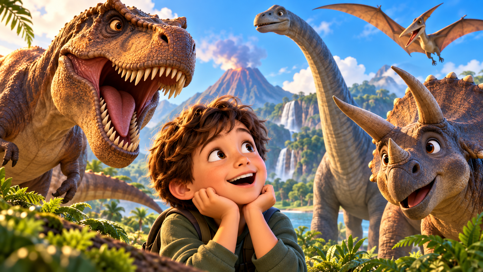 POR QUE AS CRIANÇAS GOSTAM TANTO DE DINOSSAUROS?