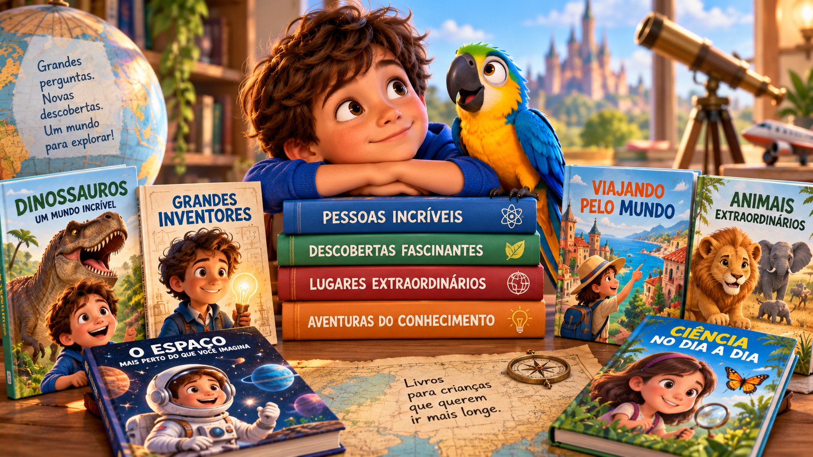 LIVROS INFANTIS — PARA OS PAIS