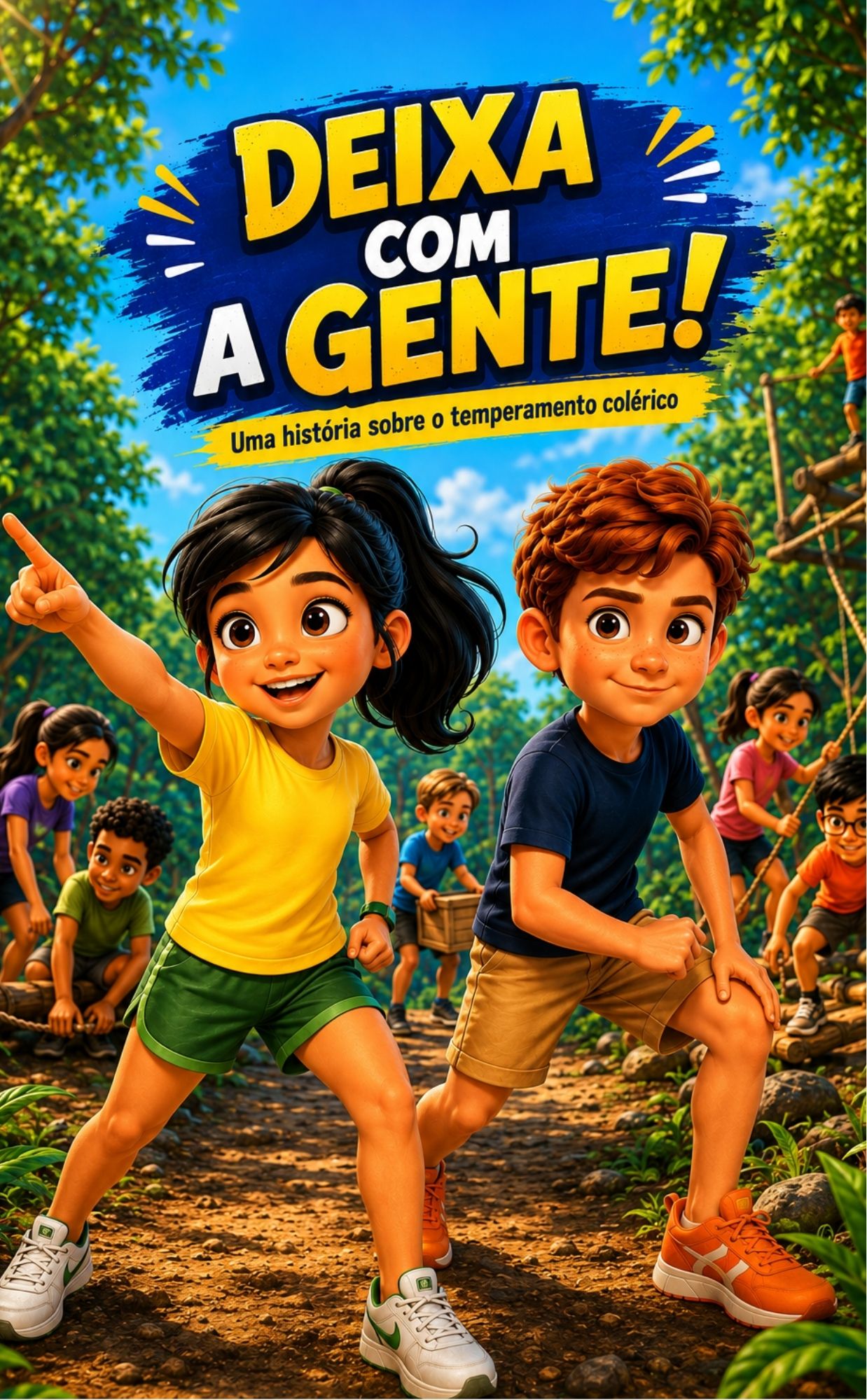 DEIXA COM A GENTE! (colérico) - digital — Temperamentos