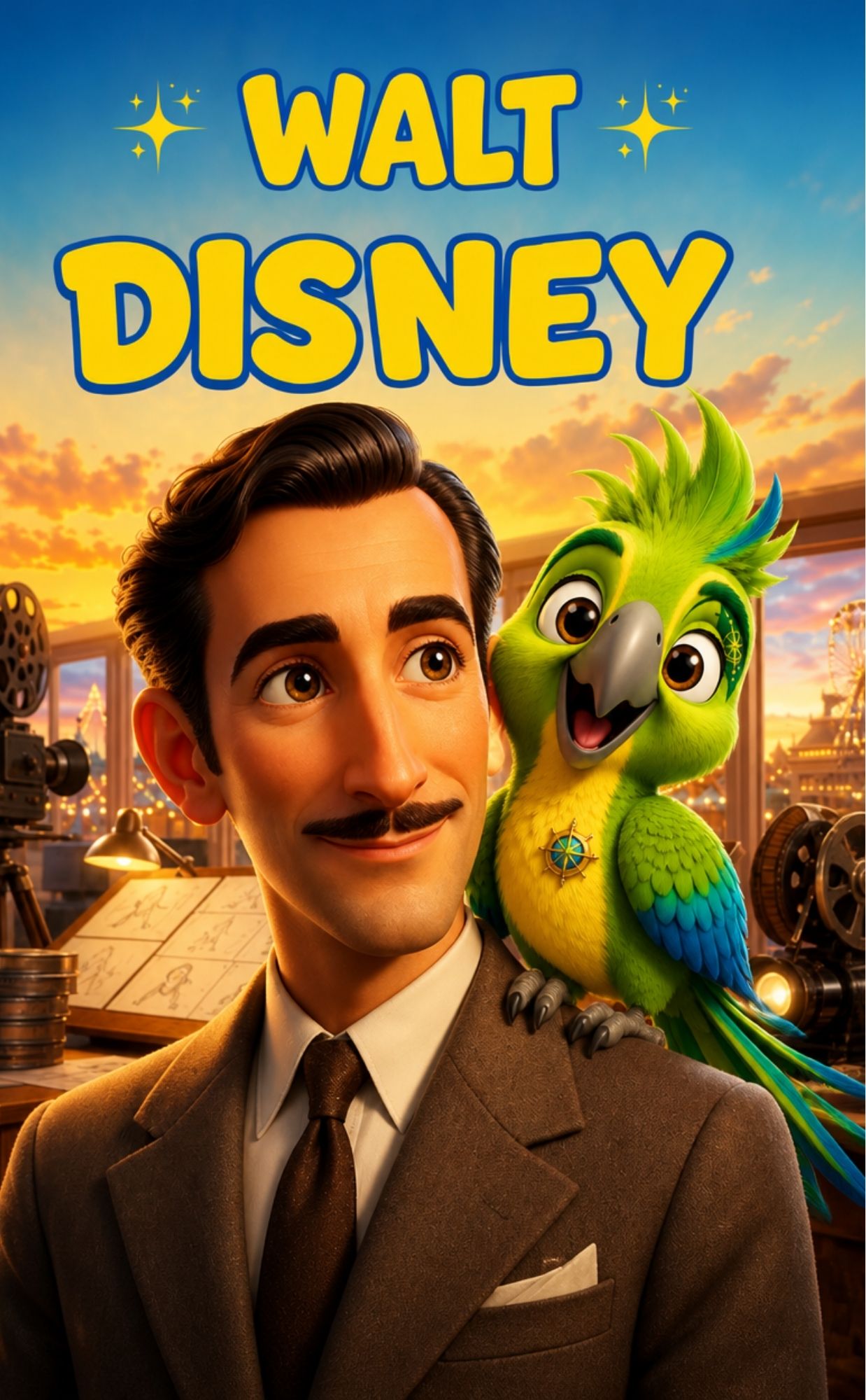 WALT DISNEY - o homem que transformou sonhos em magia (digital) — Biografias
